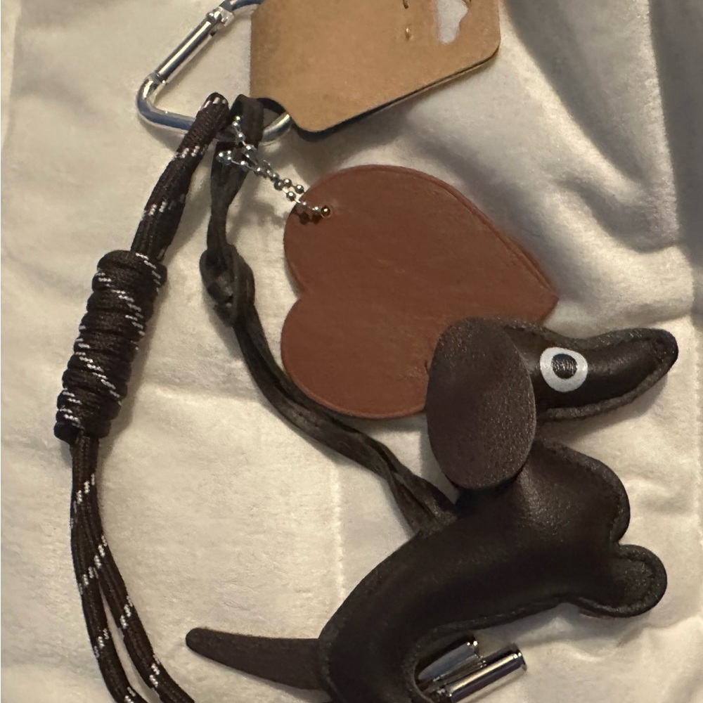 Brown Dachshund Kids Bag Charm - Picture 4 of 5